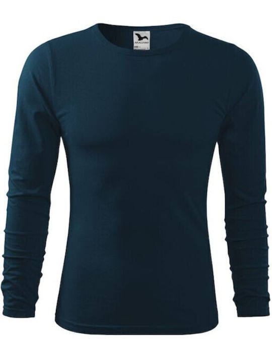 Malfini Men's Long Sleeve Blouse Navy Blue