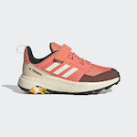 Adidas Pantofi de drumeție pentru copii Terrex Trailmaker Impermeabili Coral Fusion / Wonder White / Solar Gold