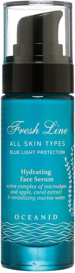 Fresh Line Oceanid Ενυδατικό & Αντιγηραντικό Serum Προσώπου για Αναζωογόνηση 30ml