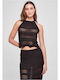Women's Summer Sleeveless Black Top