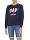 GAP Women's Sweatshirt Navy Blue