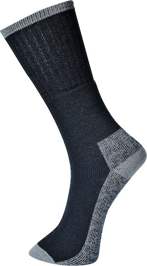 Portwest Long Isothermal Hunting Socks (3 Pairs) in Black color
