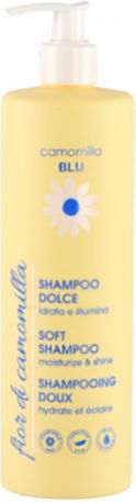 Camomilla BLU Blu Fior Di Camomilla Soft Σαμπουάν για το Ευαίσθητο Τριχωτό για Όλους τους Τύπους Μαλλιών 500ml