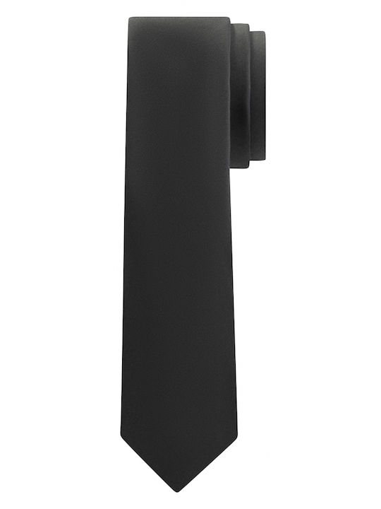 Michael Kors Herren Krawatte Seide Monochrom in Schwarz Farbe