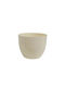Marhome Orchidea Pot Plastic Cream 12x12x9cm.