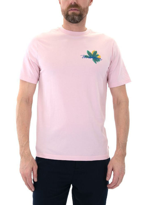 Scotch & Soda Men's Short Sleeve T-shirt Pink