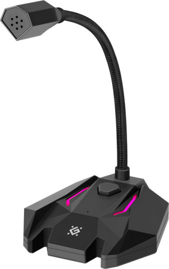 Defender Tone GMC 100 Микрофон USB Gooseneck в Черен Цвят