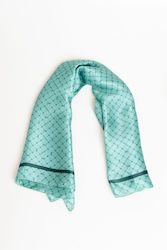 Trussardi Women's Silk Scarf Light Blue