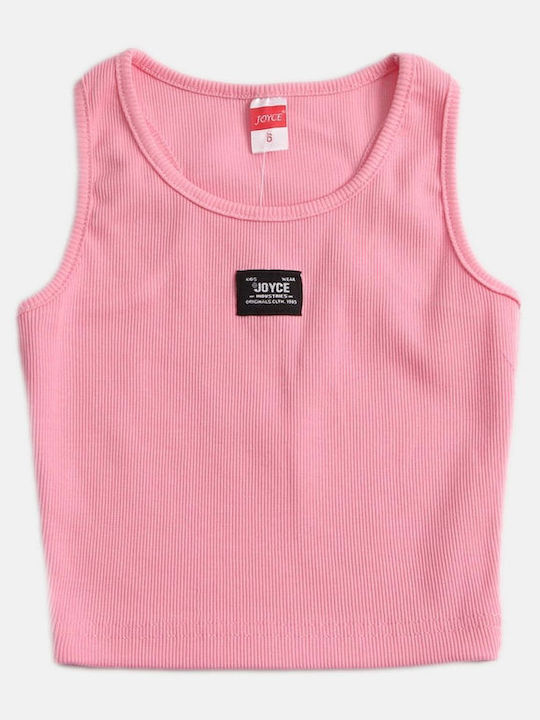 Joyce Kids' Shirt Sleeveless Pink