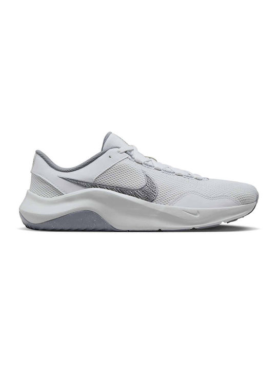 Nike Legend Essential 3 Ανδρικά Αθλητικά Παπούτσια για Προπόνηση & Γυμναστήριο Photon Dust / Cool Grey / Light Bone / Anthracite