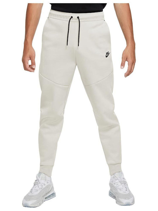 Nike Παντελόνι Φόρμας με Λάστιχο Fleece Μπεζ