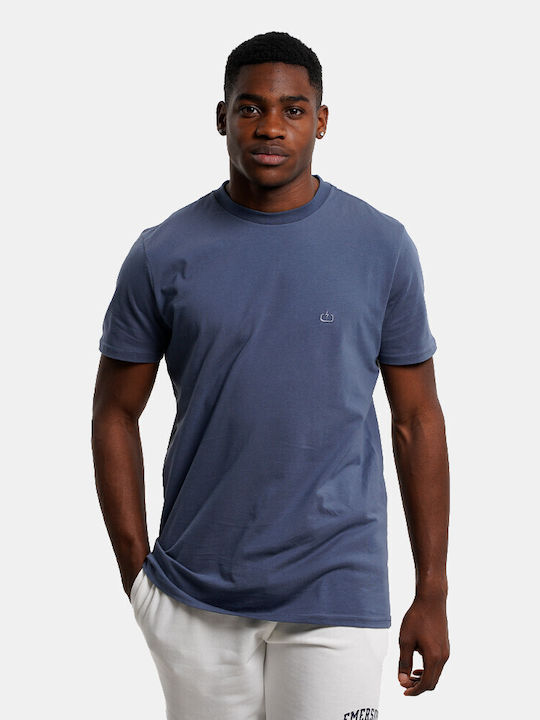 Emerson T-shirt Bărbătesc cu Mânecă Scurtă Albastru marin