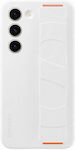 Samsung Grip Silicone Back Cover White (Galaxy S23)