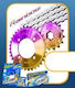 Faito Chain & Sprocket Kit (14-34-415) for Honda Astrea Grand 100