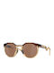 Oakley HSTN Men's Sunglasses with Beige Plastic Frame and Brown Lens OO9242-07
