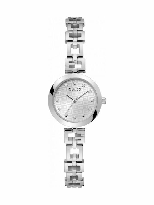 Guess Lady G Women's Watch with Silver Metal Bracelet