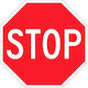 Auto Gs Road Sign STOP 24758
