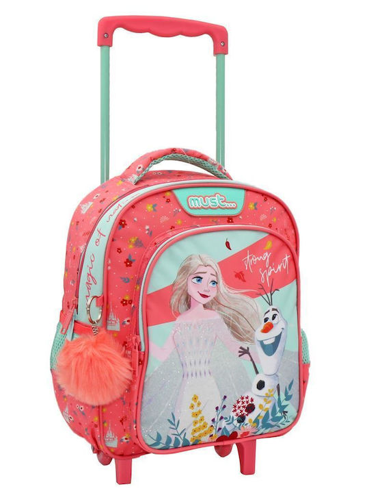 Must Frozen 2 Strong Spirit School Bag Trolley Kindergarten Multicolored