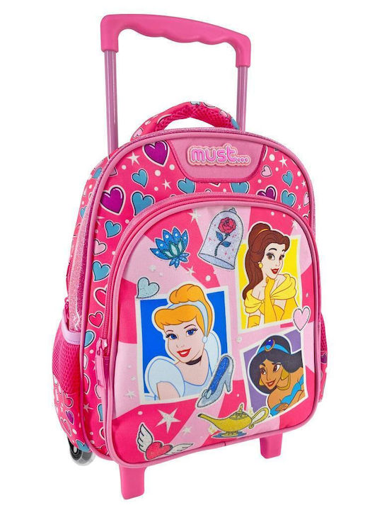 Must Princess Polaroid Schulranzen Trolley Kindergarten in Rosa Farbe