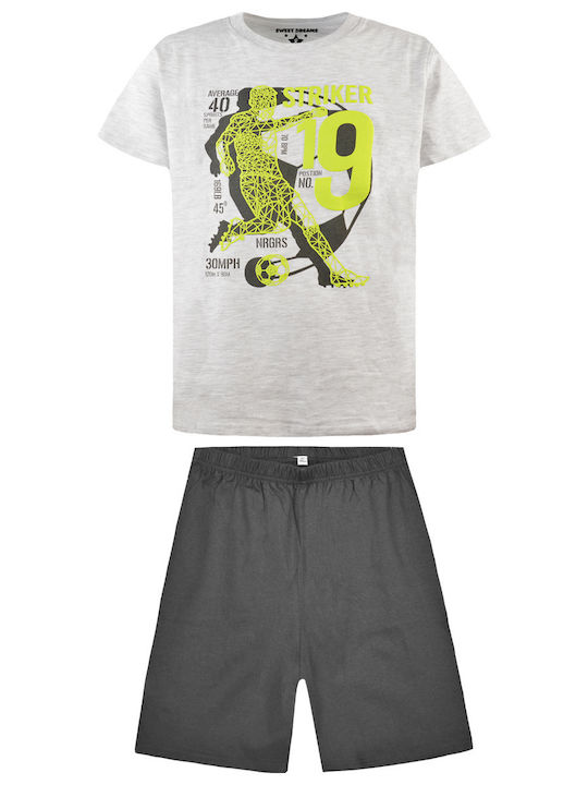 Energiers Kinder Schlafanzug Sommerlich Gray