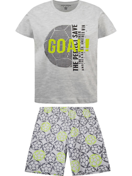 Energiers Kinder Schlafanzug Sommerlich Gray