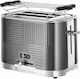 Russell Hobbs Toaster 2 Schlitze 1640W Gray