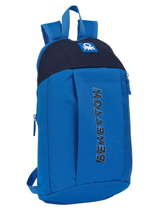 Benetton Deep Water Schulranzen Rucksack Grundschule, Grundschule in Blau Farbe 10Es S4308238