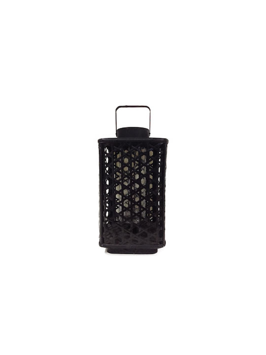 Iliadis Lantern Bamboo Tabletop Black 27x27x60εκ. 1pcs