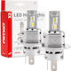 AMiO Lamps Car H4 Canbus LED 6500K Cold White 72W 2pcs