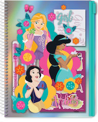 Διακάκης Princess Notebook Spiral A5 Multicolour