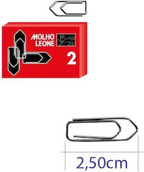 Leone Leone Paper Clips 25mm No 2 100 Pieces