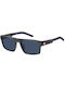 Tommy Hilfiger Men's Sunglasses with Gray Plastic Frame and Blue Lens TH1977/S FRE/KU