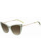 Moschino Sonnenbrillen mit Grün Rahmen und Braun Verlaufsfarbe Linse MOL062/S 1ED/HA