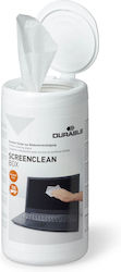 Durable Αξεσουάρ Καθαρισμού Γραφείου Screen Cleaning Wipes 100τμχ
