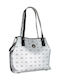 Damentasche Shopper Silber