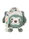 Les Deglingos Chillos the Sloth Kinder Rucksack Rucksack Grün 25cmx25cmcm