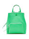 Stoff Damen Handtasche Rucksack Handtasche Grün