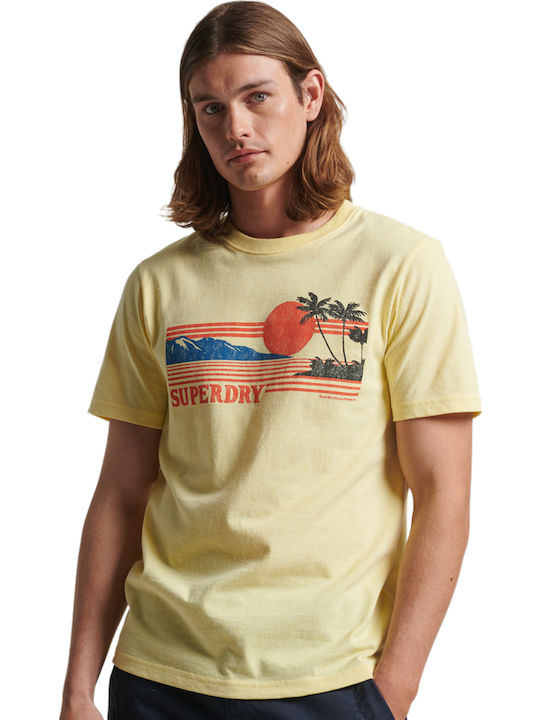 Superdry Great Outdoors T-shirt Yellow