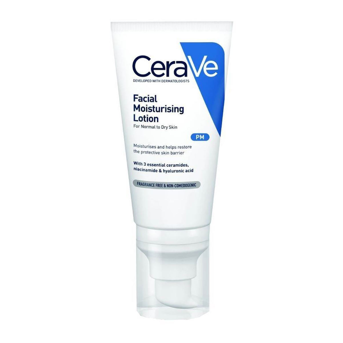 CeraVe PM Light 24ωρη Ενυδατική Λοσιόν Προσώπου Νυκτός με Υαλουρονικό Οξύ & Νιασιναμίδη 52ml