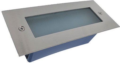 Elmark Επιτοίχια Εξωτερική Πλαφονιέρα LED IP65 3W με Φυσικό Λευκό Φως 70εκ.