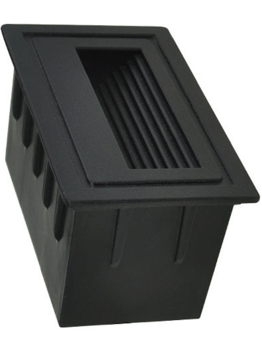 Elmark Wandmontierte Außen-Deckenleuchte LED IP65 2W mit Warmweiß Licht 60x10.5εκ.