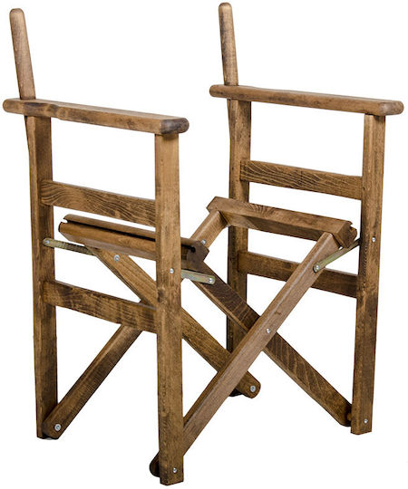 Pakketo Retto Skeleton for Director's Chair Wooden 61x51x86cm Brown
