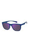 Polaroid Unisex Sunglasses with Purple Plastic Frame and Purple Polarized Mirror Lens PLD2140/S 802/MF