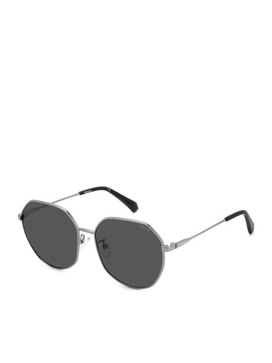Polaroid Women's Sunglasses with Grey Metallic ...