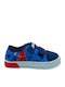 Spiderman Kids Sneakers Anatomic with Scratch & Lights Red