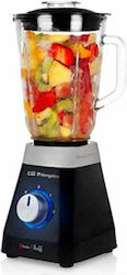 Orbegozo BV 3400 Blender for Smoothies with Glass Jug 1lt 500W Black