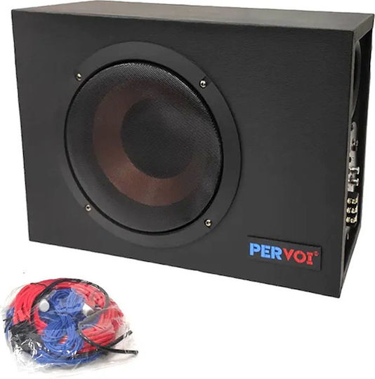 PerVoi Pervoi Αυτοενισχυόμενο Subwoofer Αυτοκινήτου με Κούτα