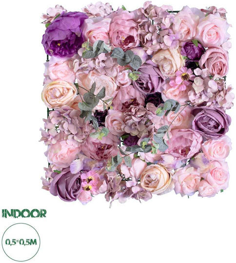 GloboStar Panou artificial de frunziș 50x9cm Ambrosia
