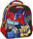Must Team School Bag Backpack Kindergarten Multicolour with Water Bottle Holder 8Liters