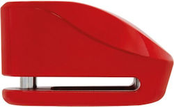 Abus Element 275 Κλειδαριά Δισκόφρενου Μοτοσυκλέτας με Συναγερμό & Πείρο 5mm Κόκκινο Χρώμα